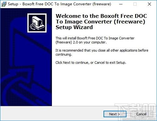 Boxoft Free DOC to Image Converter下载,doc转图片,图片转换