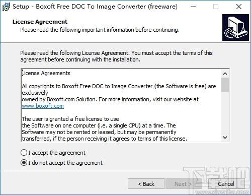 Boxoft Free DOC to Image Converter下载,doc转图片,图片转换