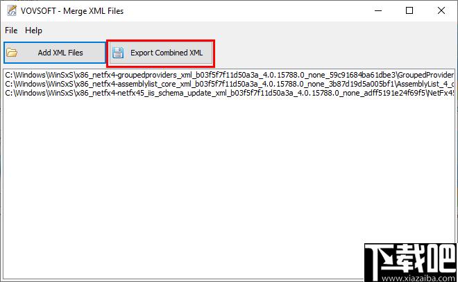Merge XML Files下载,文件合并,xml合并